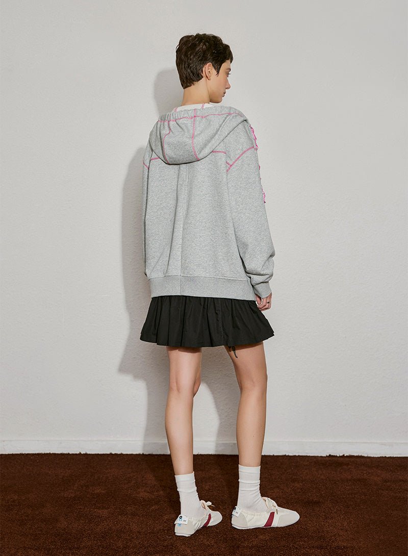 Braided Contrast Hoodie – Cozy Meets Cool - SHICCACHE