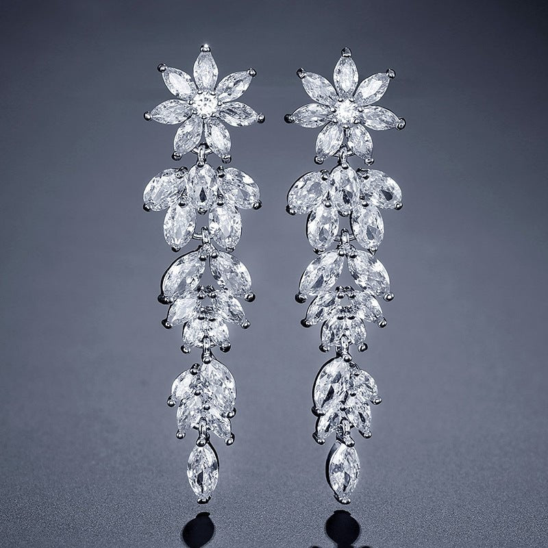 Celestial Cascade Drop Earrings - SHICCACHE