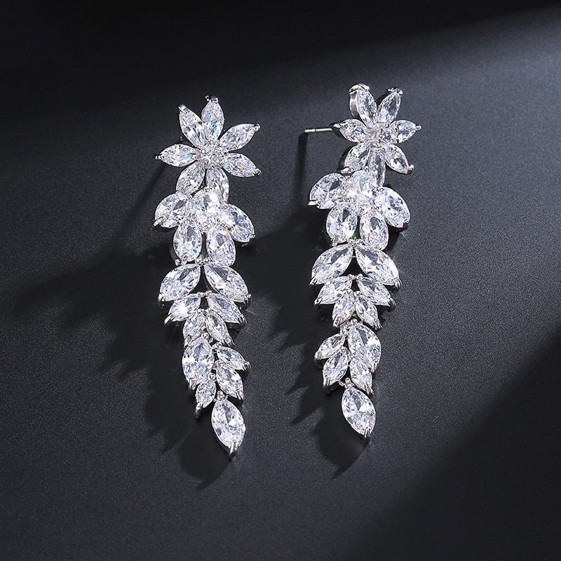 Celestial Cascade Drop Earrings - SHICCACHE