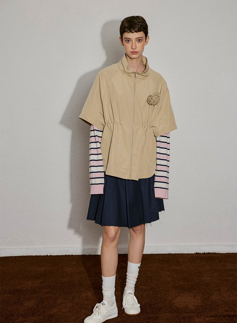 Convertible Petal Hoodie Jacket - SHICCACHE