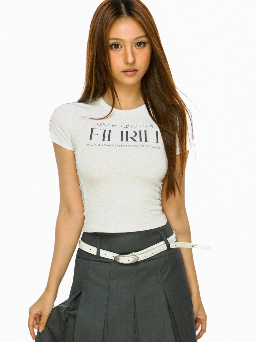 Flirty Fit Crop Tee - SHICCACHE