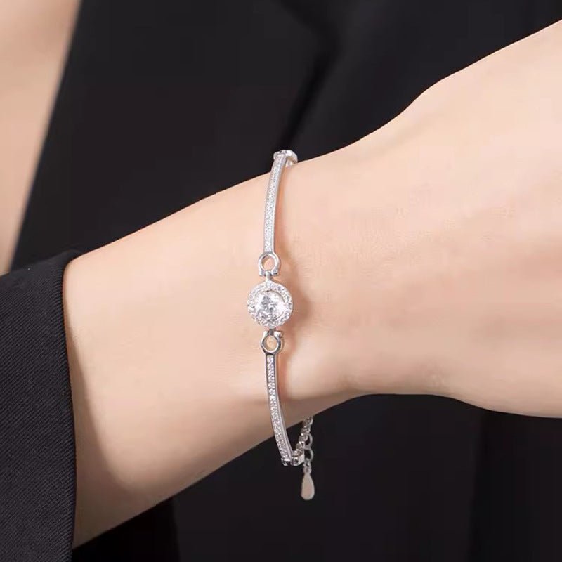 Luminous Halo Crystal Bracelet - SHICCACHE