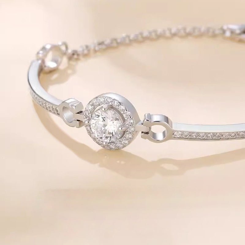 Luminous Halo Crystal Bracelet - SHICCACHE