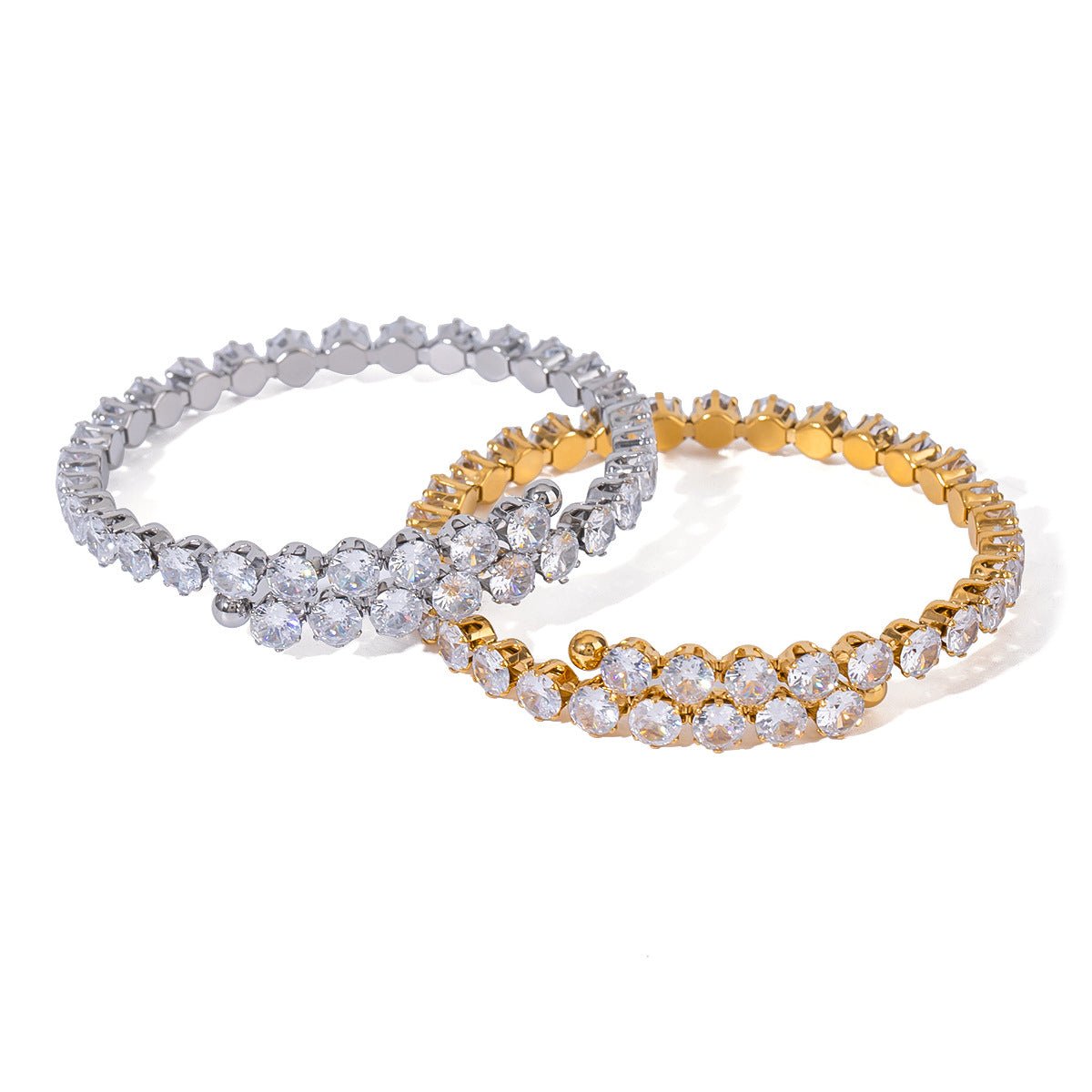 Lustrous Radiance Tennis Bracelet - SHICCACHE