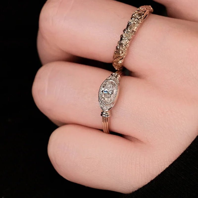 Mystic Eye Gold Ring - SHICCACHE
