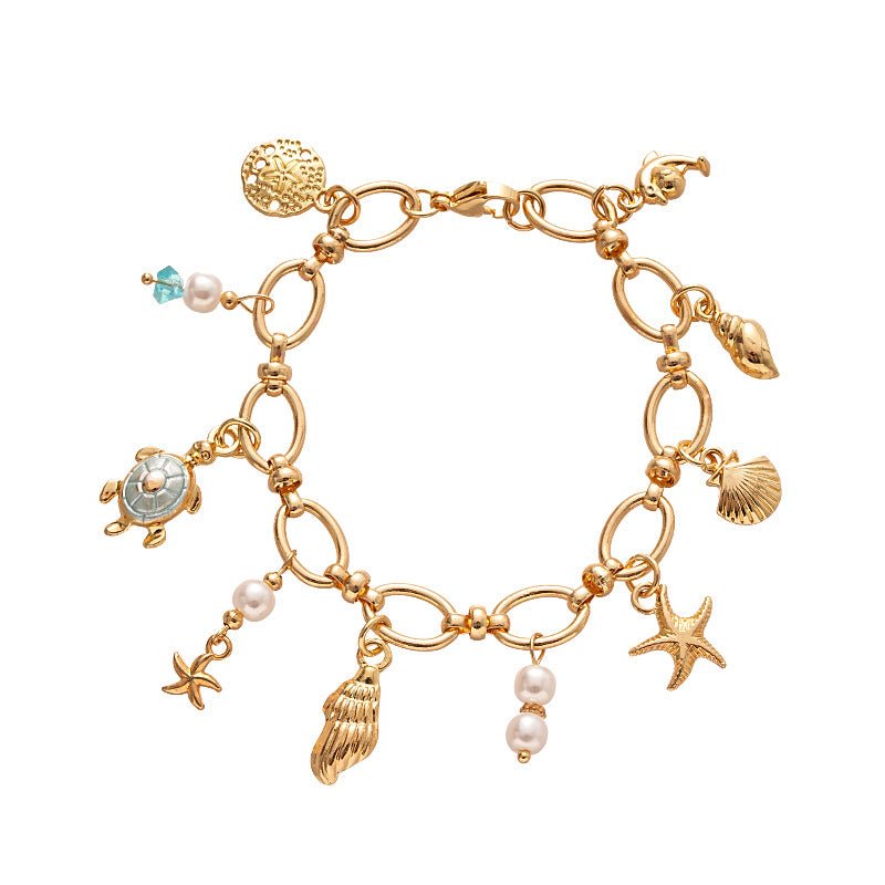 Oceanic Harmony Charm Bracelet - SHICCACHE
