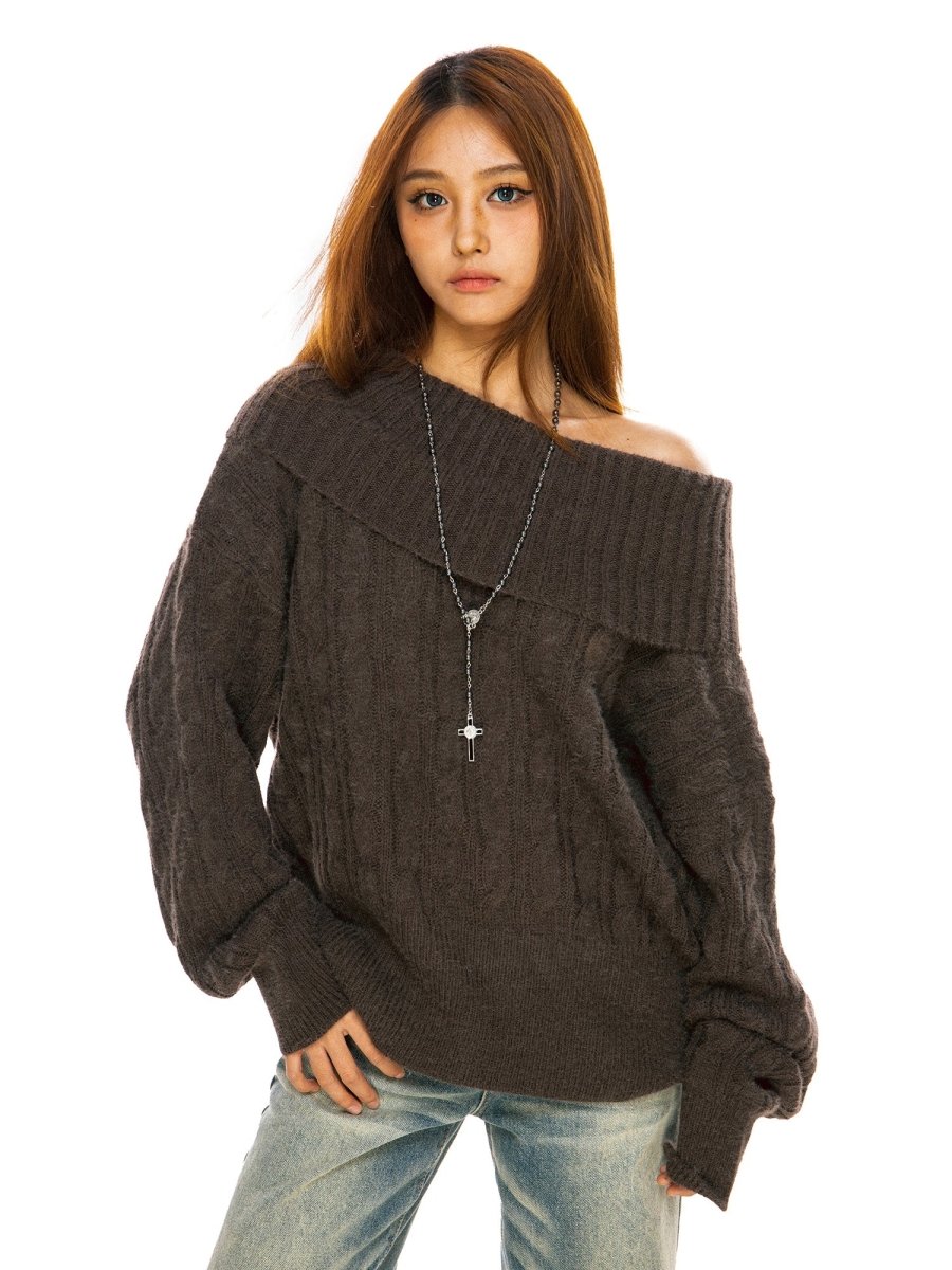 Slouchy Knit With an Attitude - SHICCACHE