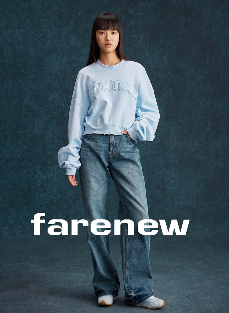 Washed Denim Belted Trousers - SHICCACHE