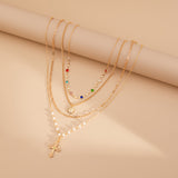 Bohemian Radiance Layered Necklace Set