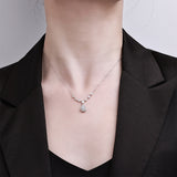 Tear-Drop Zircon Necklace
