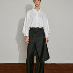 Asymmetrical Overlay Trousers - SHICCACHE