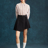 Asymmetry in Motion – Tailored Pleats Skirt - SHICCACHE