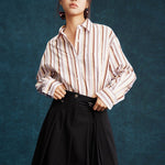 Asymmetry in Motion – Tailored Pleats Skirt - SHICCACHE