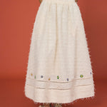 Beaded Bloom Midi Skirt - SHICCACHE