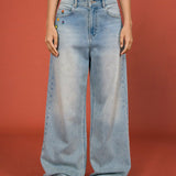 Beaded Floral Wide - Leg Pants - SHICCACHE