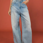 Beaded Floral Wide - Leg Pants - SHICCACHE