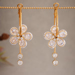 Blooming Zircon Drop Earrings - SHICCACHE