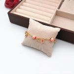Blossom Peach Charm Bracelet - SHICCACHE
