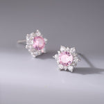 Blossom Radiance Zircon Stud Earrings - SHICCACHE