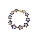 Blue Blossom Charm Bracelet - SHICCACHE