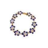 Blue Blossom Charm Bracelet - SHICCACHE