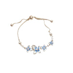 Blue Blossom Pearl Bracelet - SHICCACHE