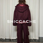 Burgundy tweed suit - SHICCACHE