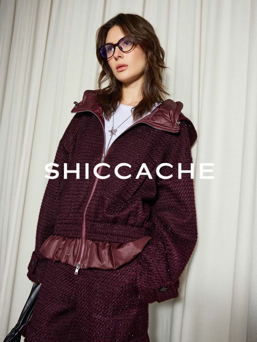 Burgundy tweed suit - SHICCACHE