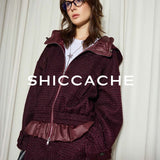 Burgundy tweed suit - SHICCACHE