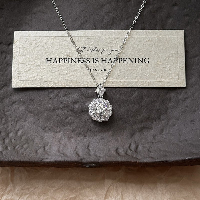 Celestial Bloom Pendant Necklace - SHICCACHE