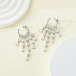 Celestial Cascade Crystal Earrings - SHICCACHE