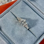 Celestial Crown Princess Cut Ring - SHICCACHE