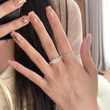 Celestial Crown Princess Cut Ring - SHICCACHE