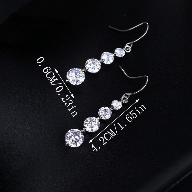 Celestial Radiance Drop Earrings - SHICCACHE