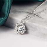 Celestial Zircon Moon Necklace - SHICCACHE