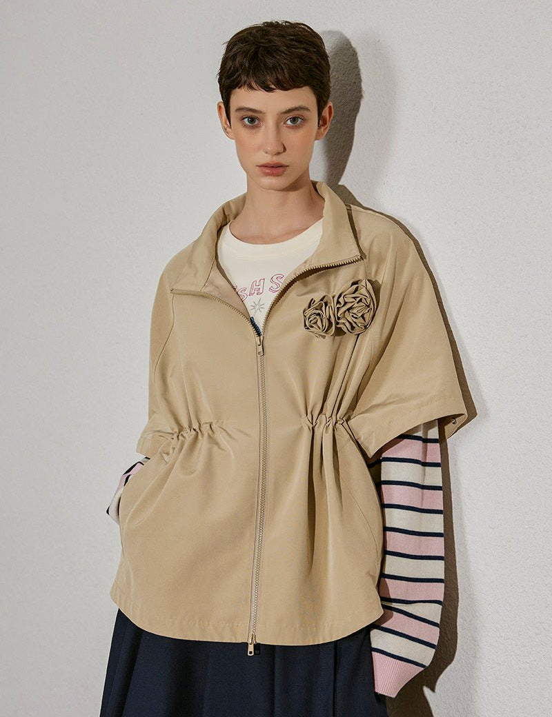 Convertible Petal Hoodie Jacket - SHICCACHE