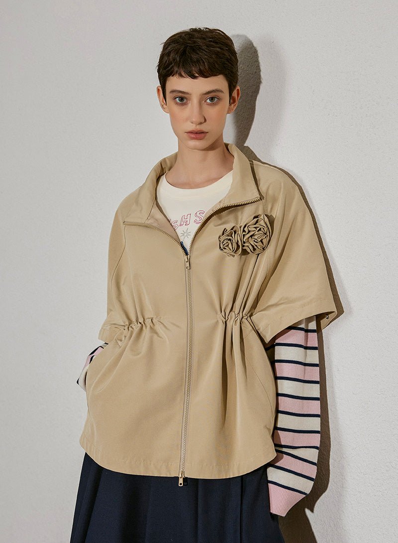 Convertible Petal Hoodie Jacket - SHICCACHE