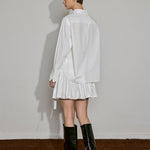 Cotton Logo Shirt Dress - SHICCACHE