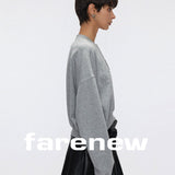 Crew Neck Sweatshirt Gray - SHICCACHE