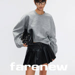 Crew Neck Sweatshirt Gray - SHICCACHE