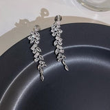 Crystal Vine Drop Earrings - SHICCACHE