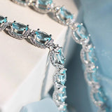 Cushion Cut Zircon Tennis Bracelet - SHICCACHE