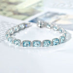 Cushion Cut Zircon Tennis Bracelet - SHICCACHE