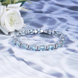 Cushion Cut Zircon Tennis Bracelet - SHICCACHE