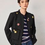 Embroidered Wool - Blend Jacket - SHICCACHE