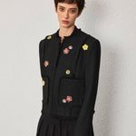 Embroidered Wool - Blend Jacket - SHICCACHE