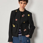 Embroidered Wool - Blend Jacket - SHICCACHE