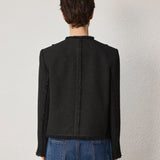 Embroidered Wool - Blend Jacket - SHICCACHE
