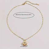 Evil Eye Sunburst Pendant Necklace - SHICCACHE