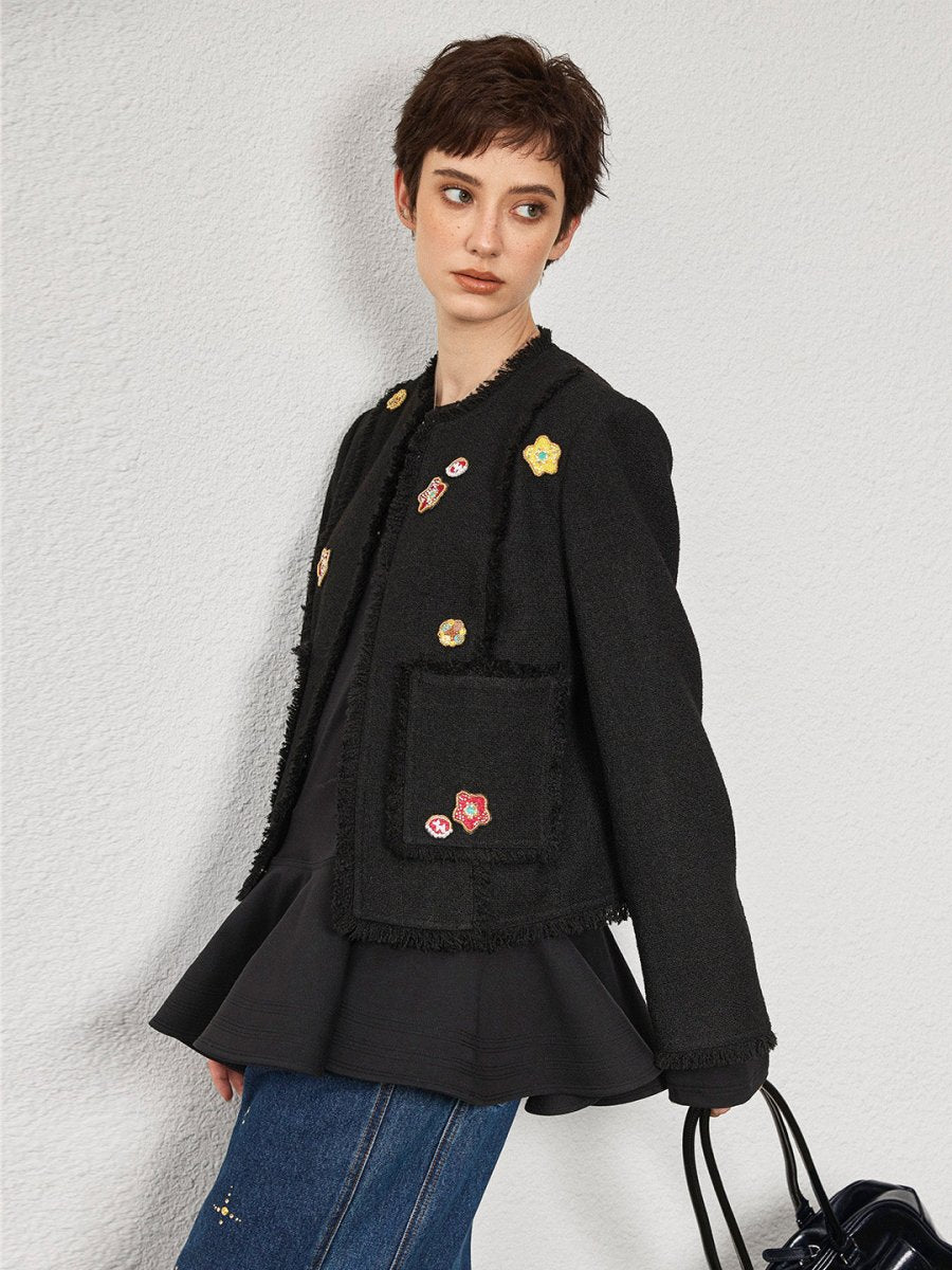 Flounce Hem Elegance Tee - SHICCACHE